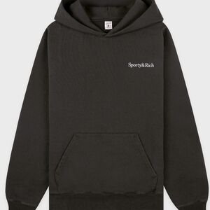 Sporty & Rich Charcoal Hoodie